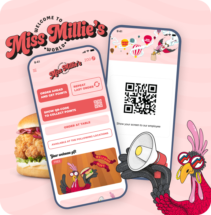 branded restaurant app