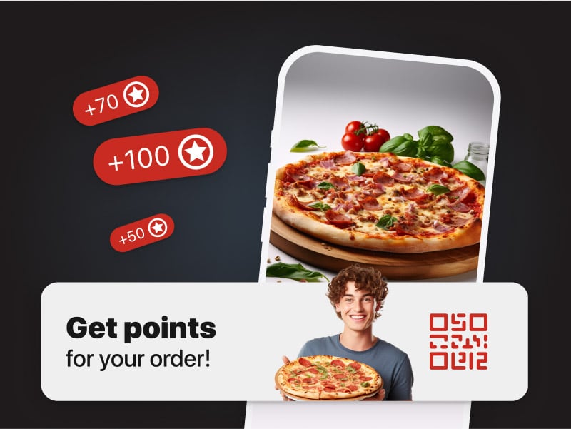 Loyalty program for Pizza Chains