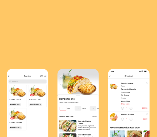 restaurant mobile app