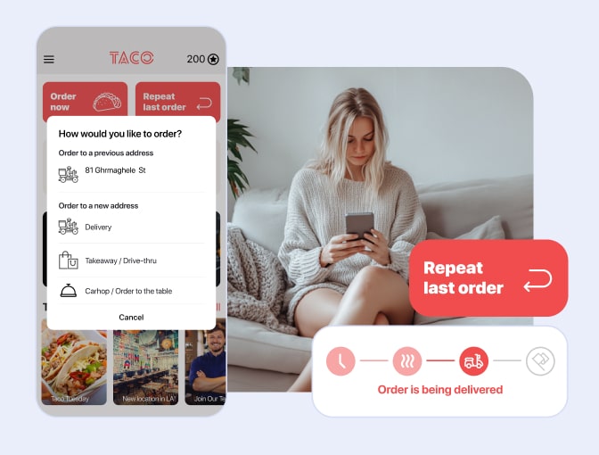 restaurant mobile app builder